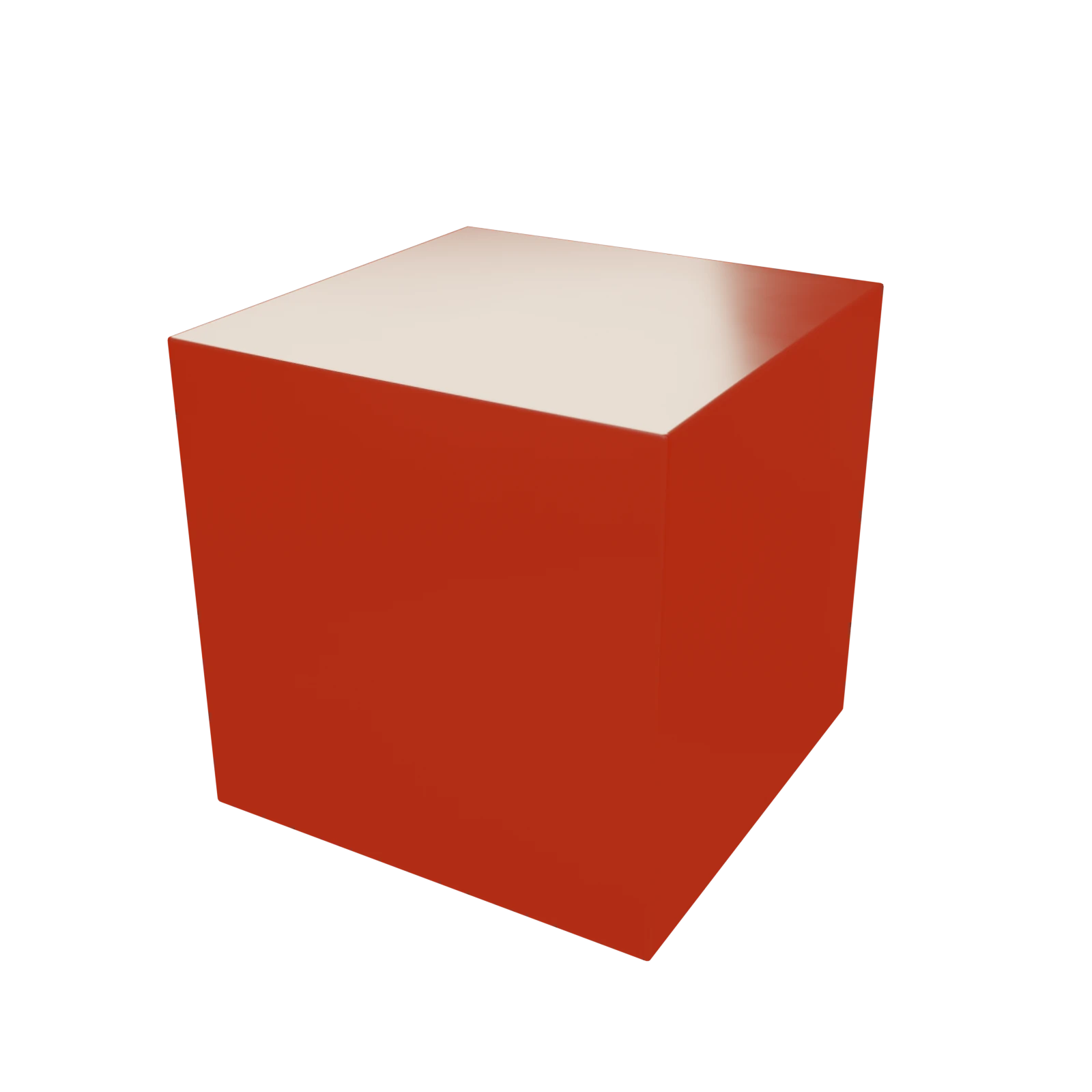 Plutonium-238 cube at 10.4 mm edge